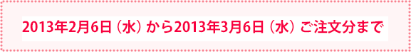 2013�N2��6���i���j����3��6���i���j���������܂�